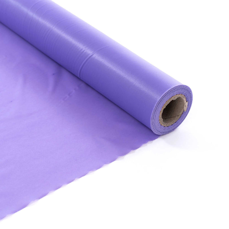 Table Cover Roll 40" Wide - Purple unrolled