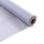 Table Cover Roll 40" Wide - Silver Unrolled