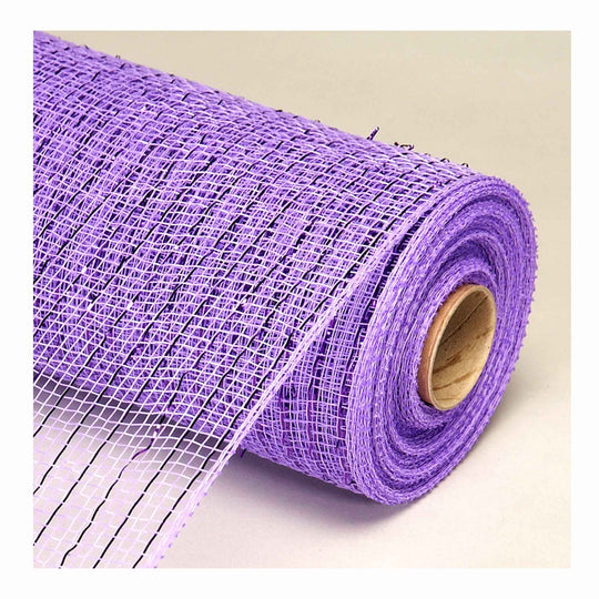 Decorative Metallic Mesh Roll 21" x 10yd - Lavender