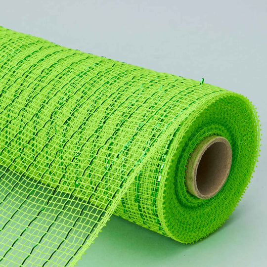 Decorative Mesh Roll 10" x 10yd - Apple Green