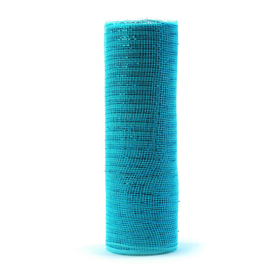 Decorative Mesh Roll 10" x 10yd - Blue