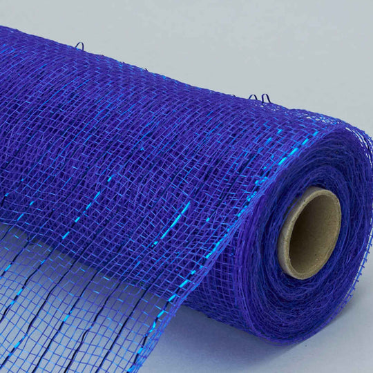 Decorative Mesh Roll 10" x 10yd - Royal Blue