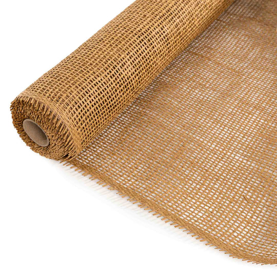 Decorative Faux Burlap Roll