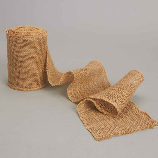 Wide Burlap Ribbon