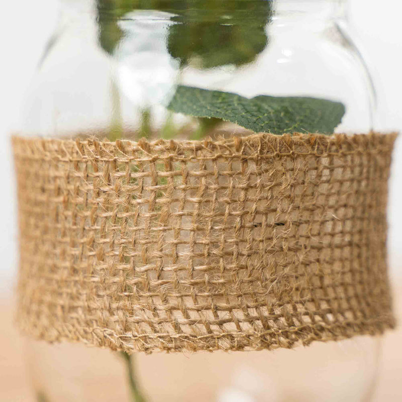 Decorative Burlap Ribbon Roll - Events and Crafts-Simple Elements