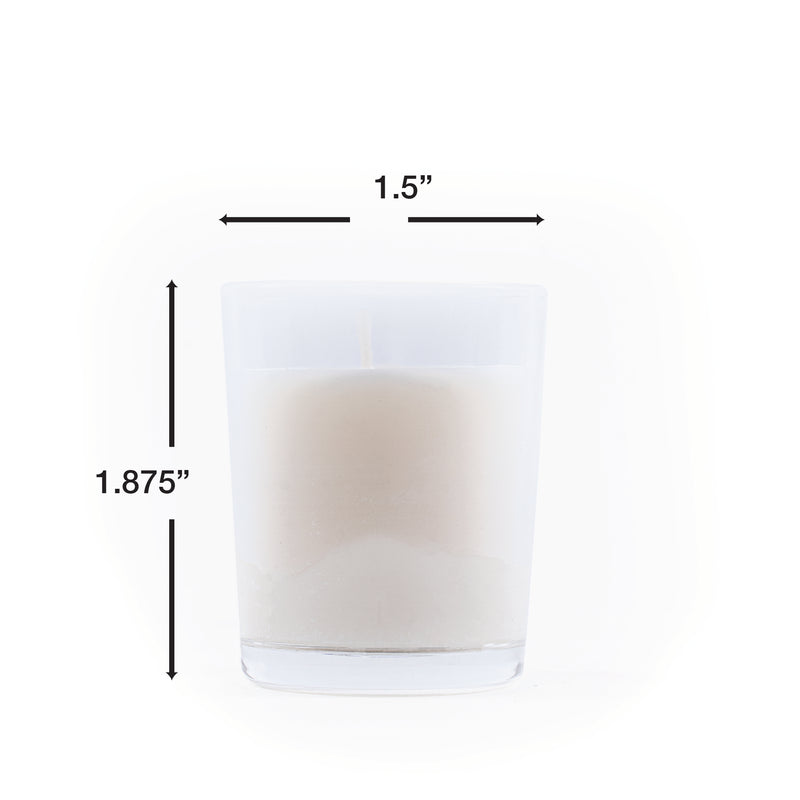 1.8" Glass Votive Candles size guide