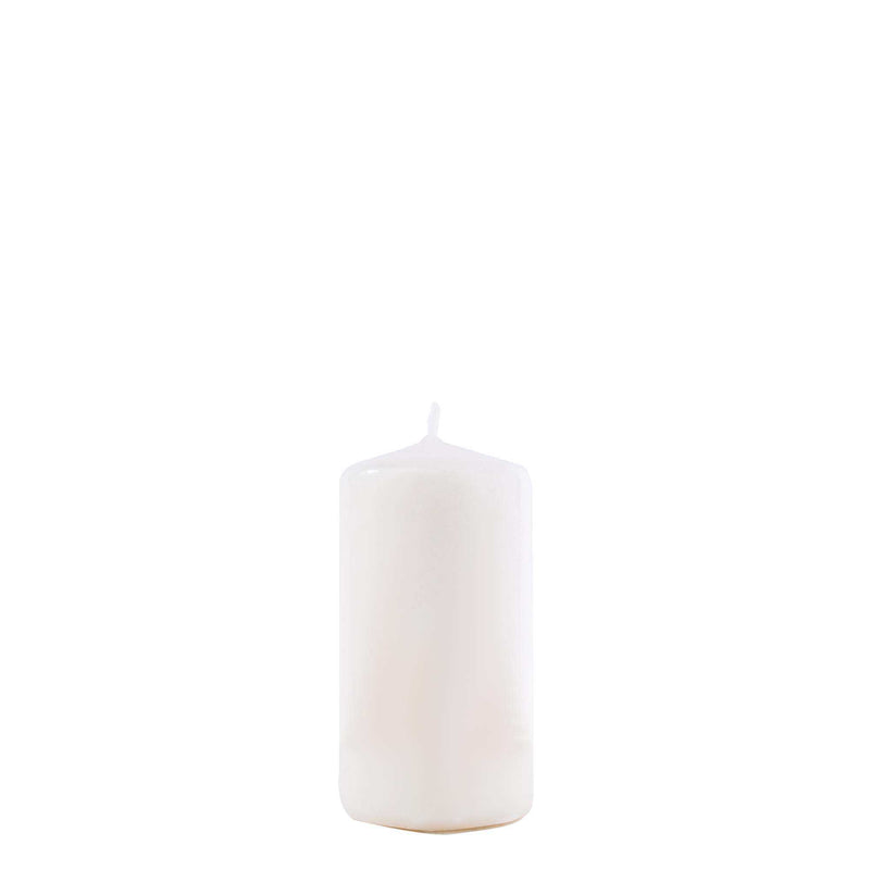 Economy Slim Pillar Candle 2" x 3" - White - Events and Crafts