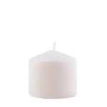 Dome Top Pillar Candle 3x3 - White 