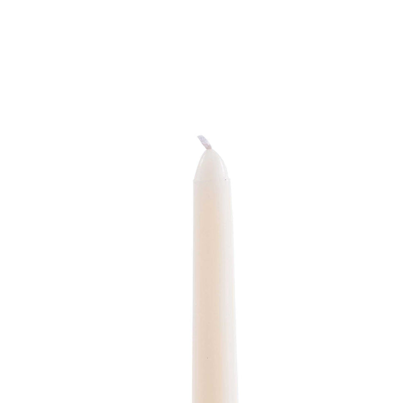 10 Inch Taper Candle - Ivory wick