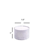 Tealight - White Size Guide