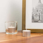 Tealight - White in and out of glass container