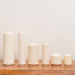 Flat Top Pillar Candle 3x6 - Events and Crafts