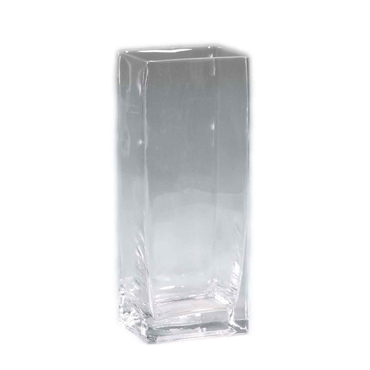 3 Inch Square Floral Glass - Set of 12 - 10"