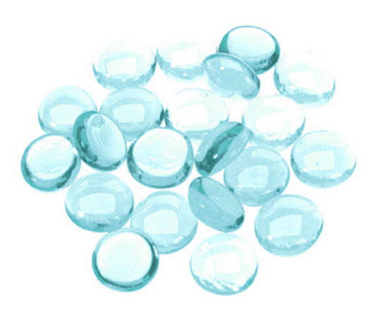 Glass Decor Marbles Blue