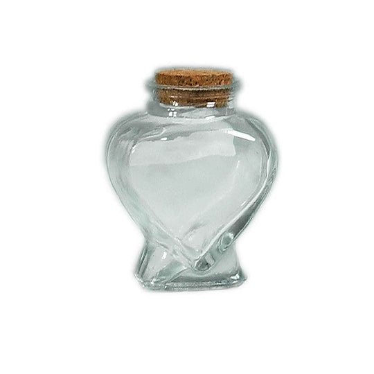 Glass Bottle with Cork Stopper 3"