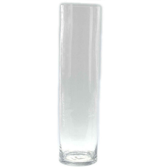 6 Inch Floral Glass - 24 Inch Decorative Glassware for Home Décor
