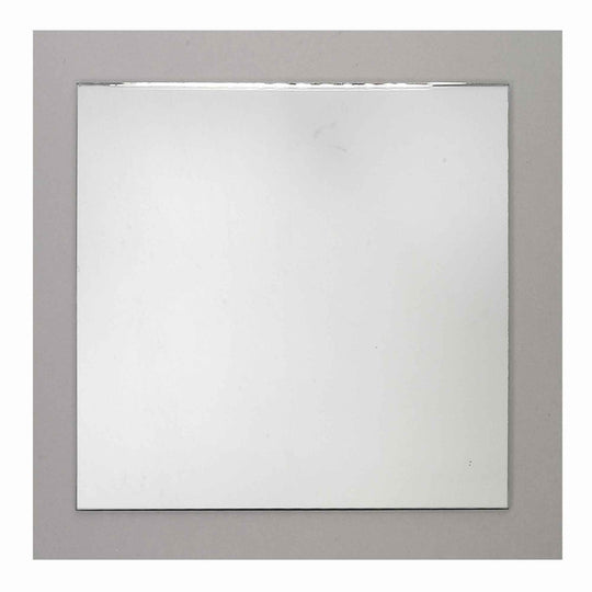 Square Mirror - 11.75" Tall Plain Edge