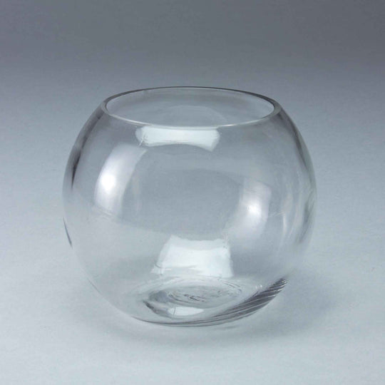 Glass Fishbowl 9" Wide x 8" Tall
