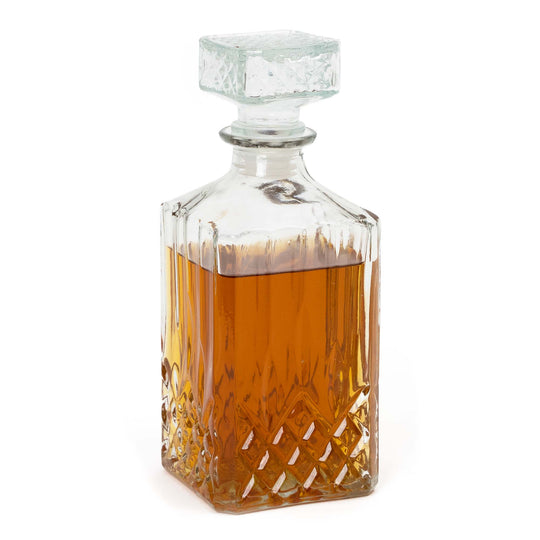 Liquor Decanter with Ornate Stopper