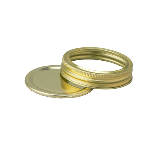 Sealing Rings and Lids - Gold