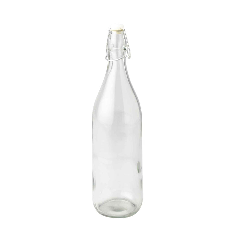 Flip Top Glass Bottle - Set of 4 - Events and Crafts-Events and Crafts