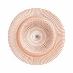 Fluted Glass Charger Plate 13" - Set of 4 - Events and Crafts-Simply Elegant