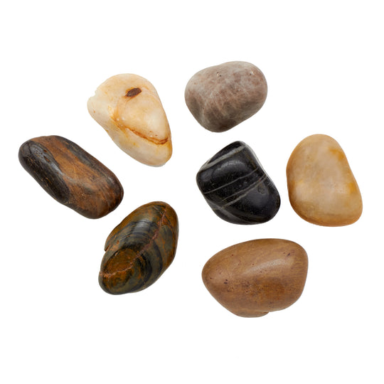 Assorted River Rocks - 2.5 LB Bag