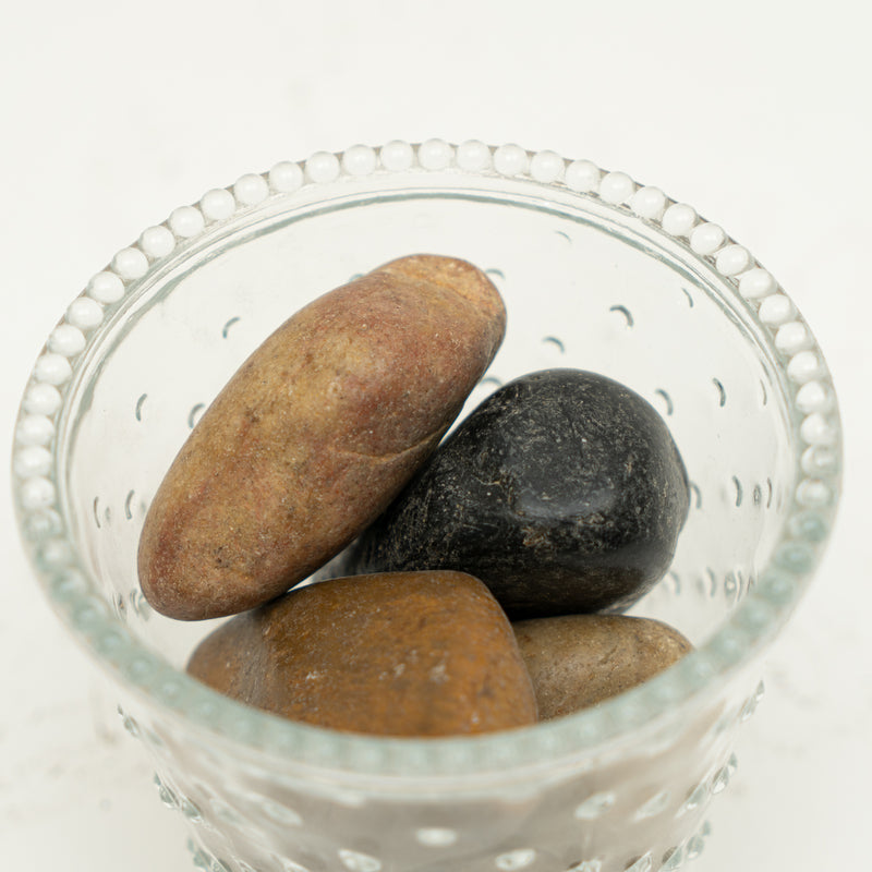 Assorted River Rocks - 2.5 LB Bag - Events and Crafts-Simply Elegant