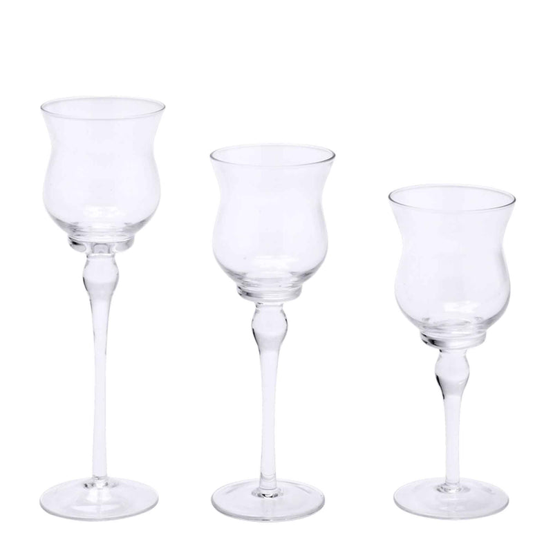 Hurricane Candle Holder Set - Events and Crafts-Events and Crafts