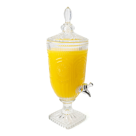 Vintage Crystal Beverage Dispenser