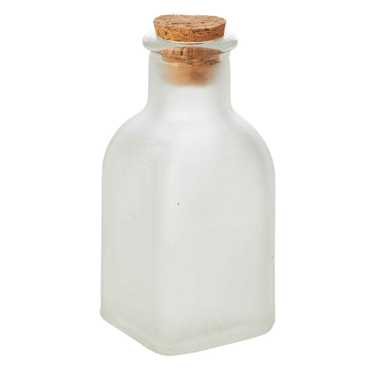 Glass Bottle with Cork Stopper