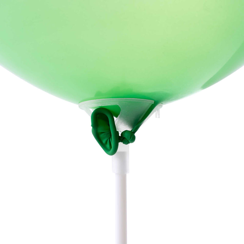 Balloon with Balloon cup and stick close up latex balloon