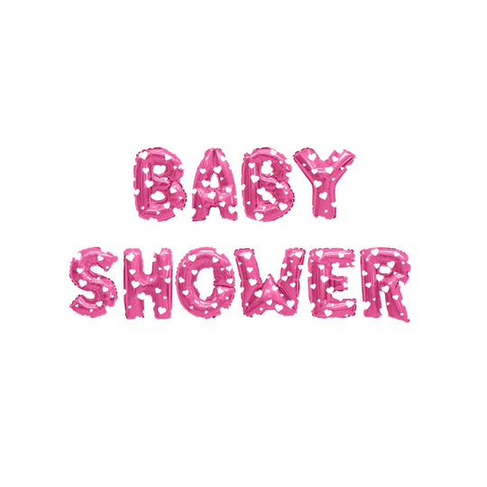 Baby Shower Mylar Kit 16" - Pink