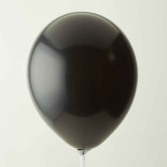 12" Economy Latex Balloon-Black