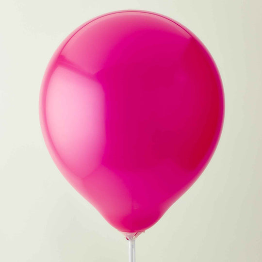 12" Economy Latex Balloon-Fuchsia