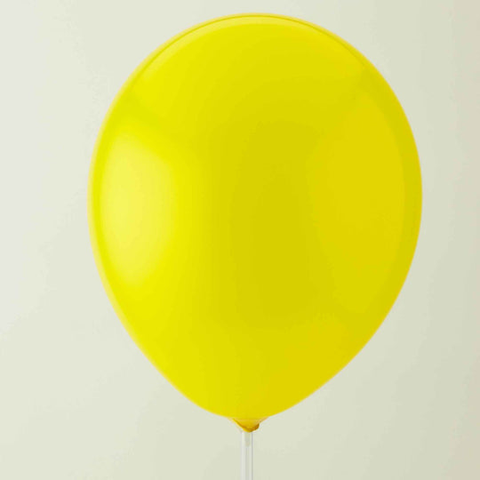 12" Economy Latex Balloon-Yellow