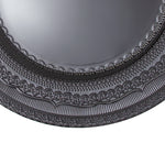 Eyelet Plastic Charger Plate 13" - Black - Events and Crafts-Simply Elegant