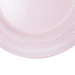 Eyelet Plastic Charger Plate 13" - Pink - Events and Crafts-Simply Elegant