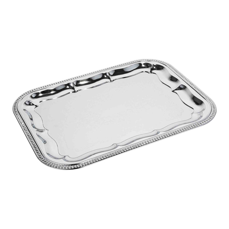 Banquet Serving Tray - Silver