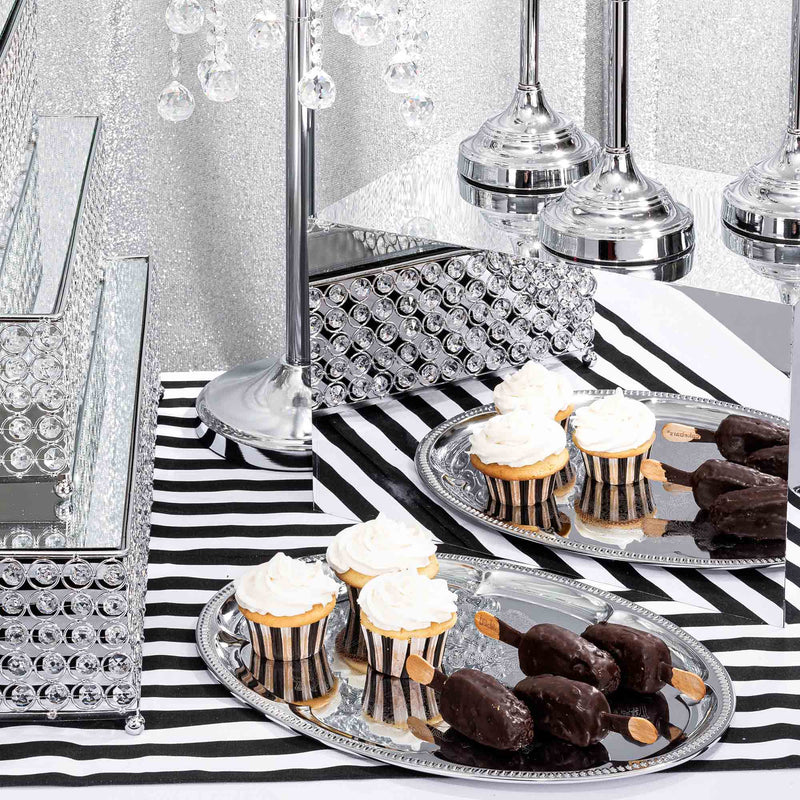 Tin Serving Tray -Lifestyle with Treats