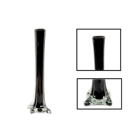 Eiffel Tower Vase 12" Tall - Black