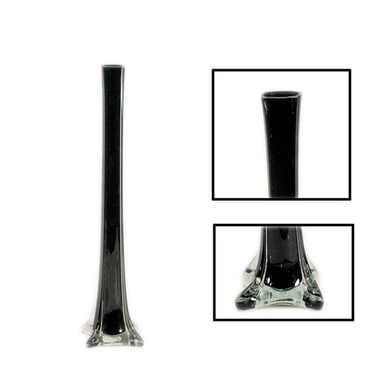 Eiffel Tower Vase 16" - Black