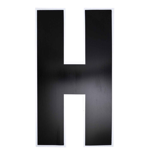 Yard Sign Letter H