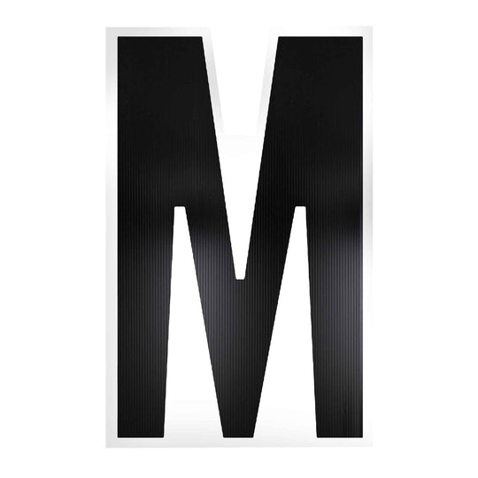 Yard Sign Letter M