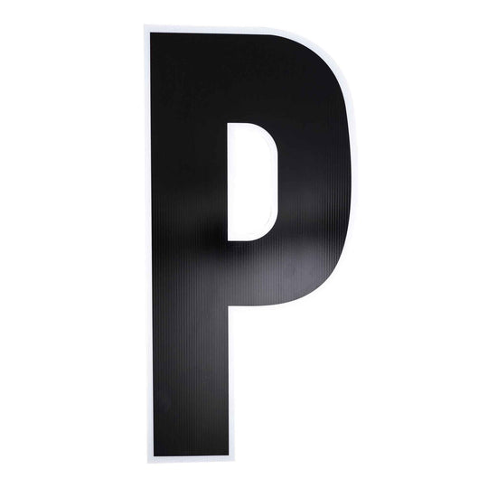 Yard Sign Letter P