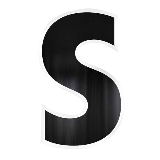 Yard Sign Letter S